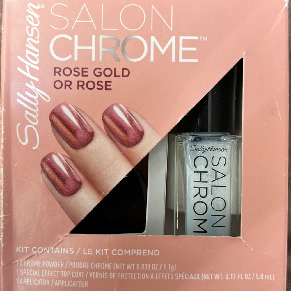 Salon ✨Chrome✨ Rose ✨Gold✨💅Kit NWT - Picture 2 of 4